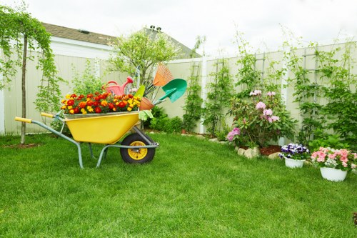 Green waste being loaded using cubic-yard pricing